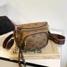 Womens MultiLayer Zipper Crossbody Shoulder Bag With Monogram Design 2