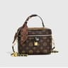 Vintage Soft Leather Bucket Bag For Women With Adjustable Shoulder Strap 0
