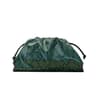 WomenPleated Snake Pattern Shoulder Bag With Dumpling Cloud Pouch Design 1