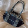 Women Patchwork Shoulder Bag  Colorblock Y2K Underarm Handbag 4