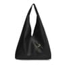 PU Leather Hobo Shoulder Bag With Adjustable Strap And Zipper Closure 1