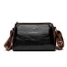 Genuine Leather Crossbody Wallet For Women With Adjustable Strap And Card Slots 0