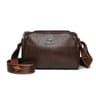 Genuine Leather Crossbody Wallet For Women With Adjustable Strap And Card Slots 3