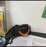 Unisex PU Leather Crossbody Messenger Bag With Chain For Women And Men 1