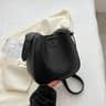 Women Small Bucket Bag With Textured Finish And Shoulder Crossbody Style 0