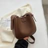 Women Small Bucket Bag With Textured Finish And Shoulder Crossbody Style 1