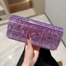 Womens Acrylic Evening Clutch Bag With Envelope Design And Crossbody Strap 2