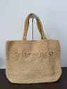 Women Large Woven Beach Tote Bag With Shoulder Strap For Summer Vacations 1