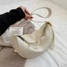 Women Soft PU Leather Hobo Shoulder Bag With Large Capacity 0