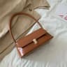 Womens PU Leather Crossbody Bag With Adjustable Strap And Zip Closure 1