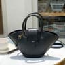 Vintage Shell Handbag For Women PU Leather Top Handle Shoulder Bag 0