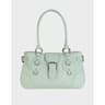 Womens Retro Motorcycle Style Shoulder Bag Large Capacity Underarm Handbag 2