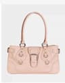 Womens Retro Motorcycle Style Shoulder Bag Large Capacity Underarm Handbag 1