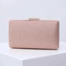Retro PU Leather Evening Clutch Bag With Two Chains For Shoulder And Crossbody Wear 3