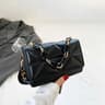 Women PU Leather Shoulder Bag With Adjustable Strap And Magnetic Closure 0