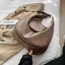 Womens Soft PU Leather Hobo Shoulder Bag With Large Capacity Crossbody Design 2