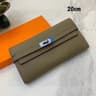 Womens Black Cross Grain Leather Clutch Wallet With Gold Twist Lock 1