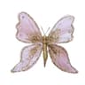 Christmas Glitter Butterfly Ornament With Metal Clip For Tree And Wreath Decor 4