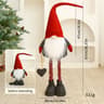 Christmas Gnome And Santa Figurines For Tabletop And Window Holiday Decor 2