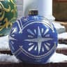 Inflatable Christmas Ornament Ball With Lights For Outdoor Holiday Decor 0