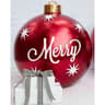 Inflatable Christmas Ornament Ball With Lights For Outdoor Holiday Decor 3