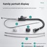 AllCopper PullDown Kitchen Faucet With Retractable Hose For Hot And Cold Water 2