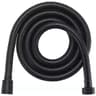 Flexible SUS 304 Stainless Steel Shower Hose  15 M  2 M Black  Silver Bathroom Extension Pipe 1