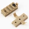 BOOIU 2 Pcs Tactical Helmet Rail Slider Mount Set  Fast Style Rail Adapter For Flashlight  Airsoft  8
