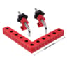4755 Inches 90 Right Angle Clamp Clip  LShaped Woodworking Corner Fixing Fixture For Panels Frames  6