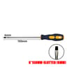 Magnetic Screwdriver Set PH0PH1PH2 Phillips  356mm Slotted 100200mm Length Drivers For Home  DIY Re 17