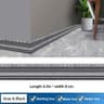 906 Inches XPE Foam 3D Skirting Board Trim 8cm  Waterproof SelfAdhesive Wall Sticker Baseboard Wais 8