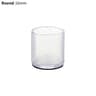 4 Pcs Transparent PVC Chair Leg Caps  NonSlip Table Foot Covers  Floor Protector Pads For Round Fur
