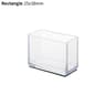 4 Pcs Transparent PVC Chair Leg Caps  NonSlip Table Foot Covers  Floor Protector Pads For Round Fur 27