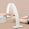 Crescent Nail Desk Lamp Adjustable Brightness  Color Temp LED Lash Extension Light For Salon Skinca 12