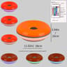 Wall Mounted RGB Donut LED Lamp With Touch  Remote USB Powered Color Changing Mood Night Light For  6