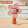 Baby Suction Cup Windmill Spinner Toy 6M  Manual Rotating Bear Sensory Toy Bath  High Chair Motor S 7