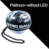 LED Gyro Power Wrist Ball Trainer  Auto Start Forearm  Hand Strengthener Gyroscopic Fitness Tool Wi 15