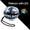 LED Gyro Power Wrist Ball Trainer  Auto Start Forearm  Hand Strengthener Gyroscopic Fitness Tool Wi 17