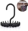360 Rotating Tie  Scarf Hanger Rack  20Hook Organizer For Belts Scarves Ties Closet Storage 7