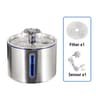 Stainless Steel Cat Water Fountain  Automatic Pet Water Dispenser For Cats  Dogs Quiet Flow Bowl 7