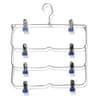 MultiFunctional NonSlip Stainless Steel Pants Hanger  Seamless Skirt  Trouser Storage Rack 6