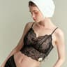 SUJIIN Seamless Lace Wireless Tank Bra  OnePiece Supportive Cami Bralette MX370 7