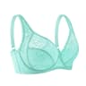 SheerSculpt Deep V Lace Underwire Bra  UltraThin Plus Size Unlined Lingerie BF Cups 13