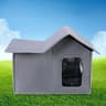 WeatherSafe Waterproof Outdoor Cat House  Removable  Washable Pet Shelter For Cats  Small Dogs 6