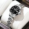 OLEVS Elegant Golden Womens Quartz Watch  Waterproof Stainless Steel Luxury Ladies Wristwatch 10