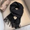 Premium 100 Wool Winter Narrow Scarf  28 Solid Colors Unisex Warm  ColdProof Wrap 6
