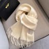 Premium 100 Wool Winter Narrow Scarf  28 Solid Colors Unisex Warm  ColdProof Wrap 7