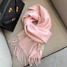 Premium 100 Wool Winter Narrow Scarf  28 Solid Colors Unisex Warm  ColdProof Wrap 19