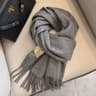 Premium 100% Wool Winter Narrow Scarf – 28 Solid Colors Unisex Warm & Cold-Proof Wrap