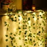LED Ivy Leaf String Lights  Battery Powered Artificial Green Vine Fairy Lights For Room Decor 9